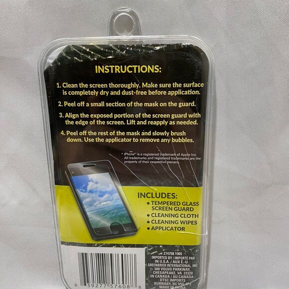 iPhone X and XS Shatter Resistant Tempered Glass Screen Protector - Picture 5 of 6